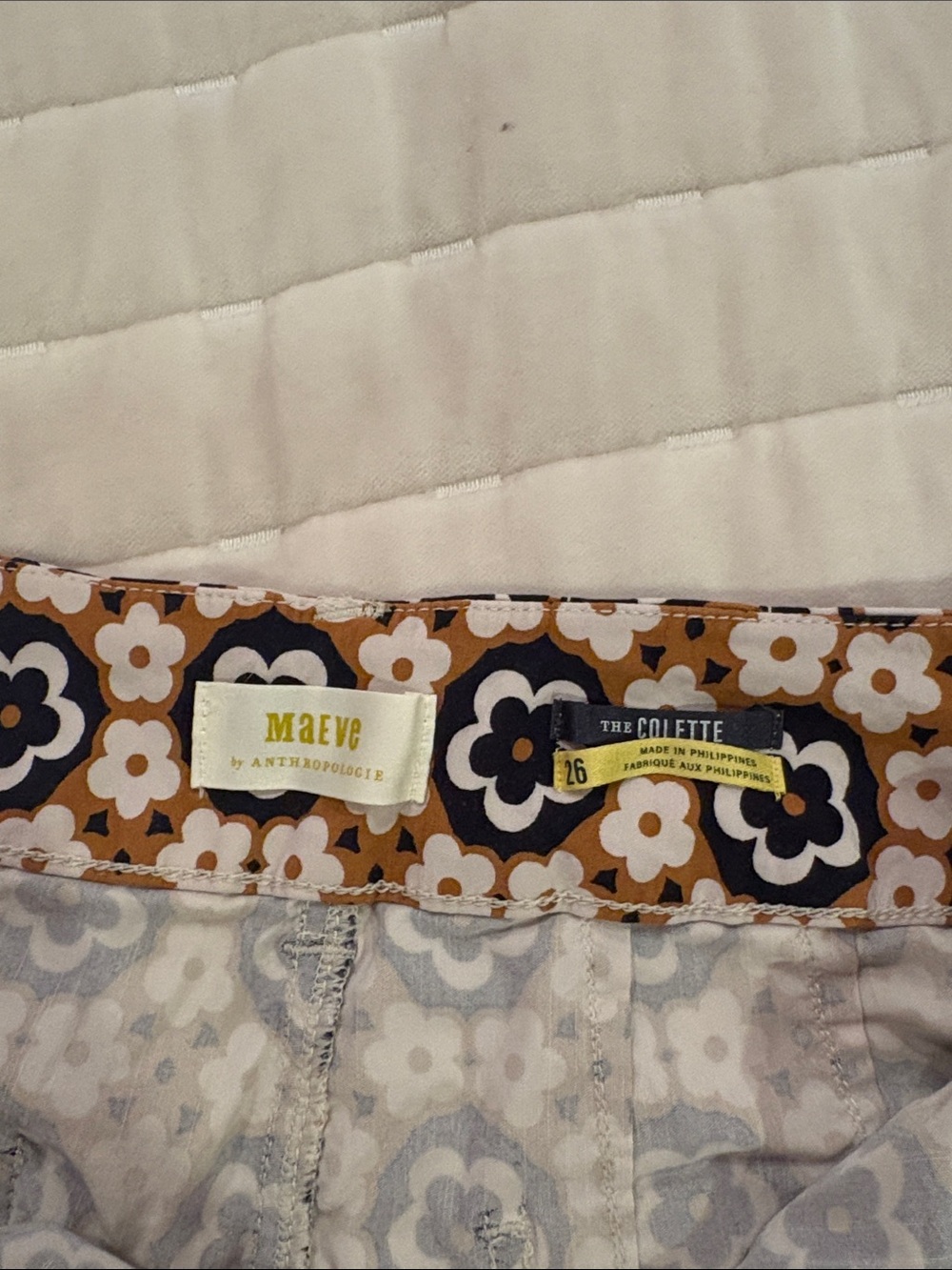 Maeve by Anthropologie Floral Straight-Leg Pants - Picture 3 of 3